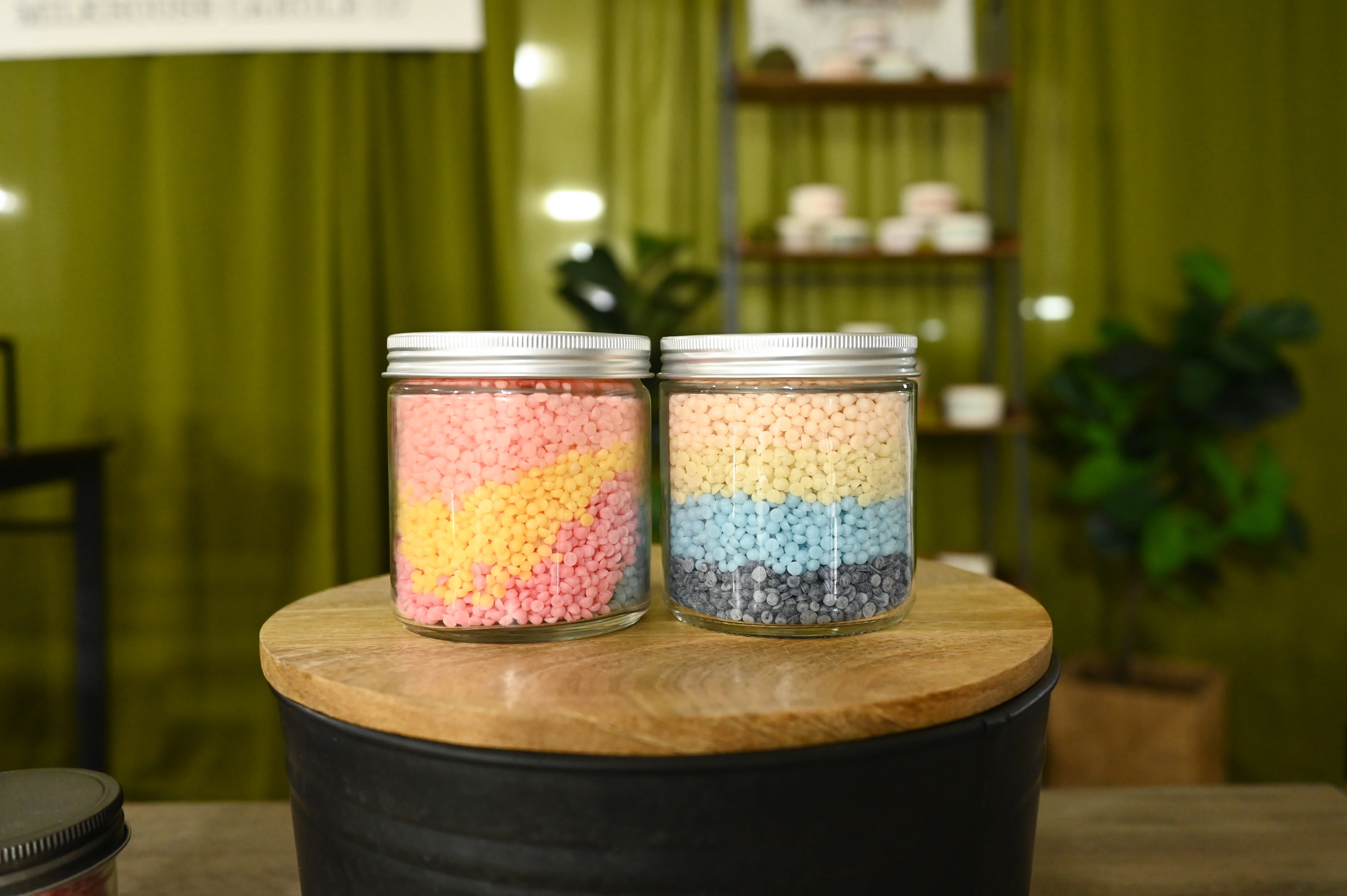 Candle Bar - 10 oz Glass Wicked Jar with Lid - Image 3