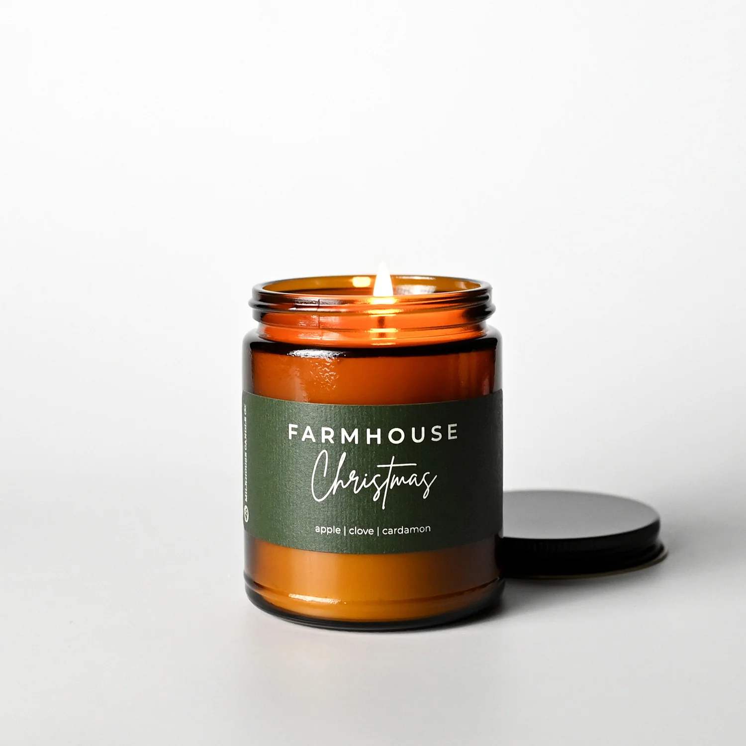 Farmhouse Christmas Candle | 7 oz Classic Statement - Image 4