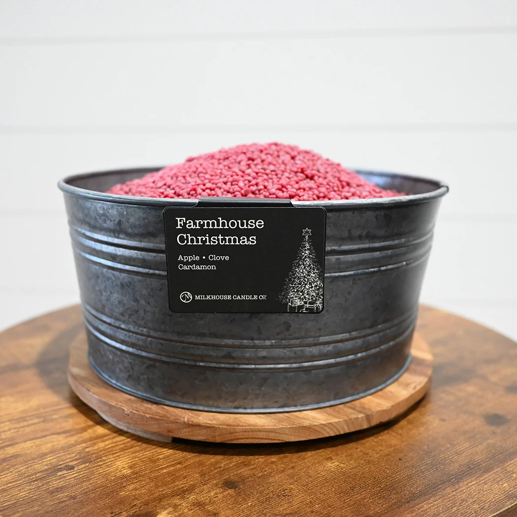 Farmhouse Christmas Candle Bar Scent Label Sign - Image 2