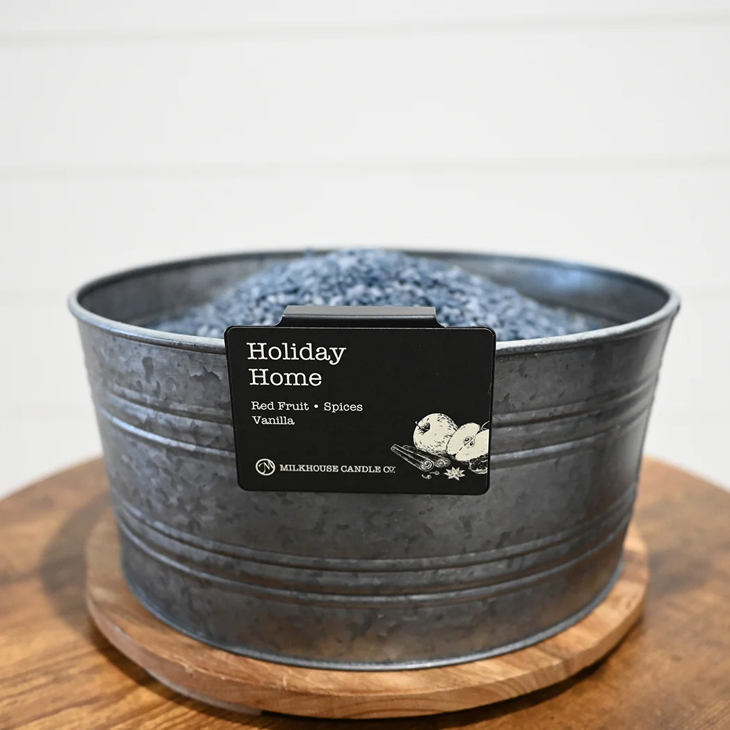 Holiday Home Candle Bar Scent Label Sign - Image 2