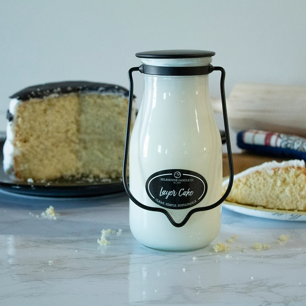 Layer Cake Candle | 14 oz Milkbottle - Image 2