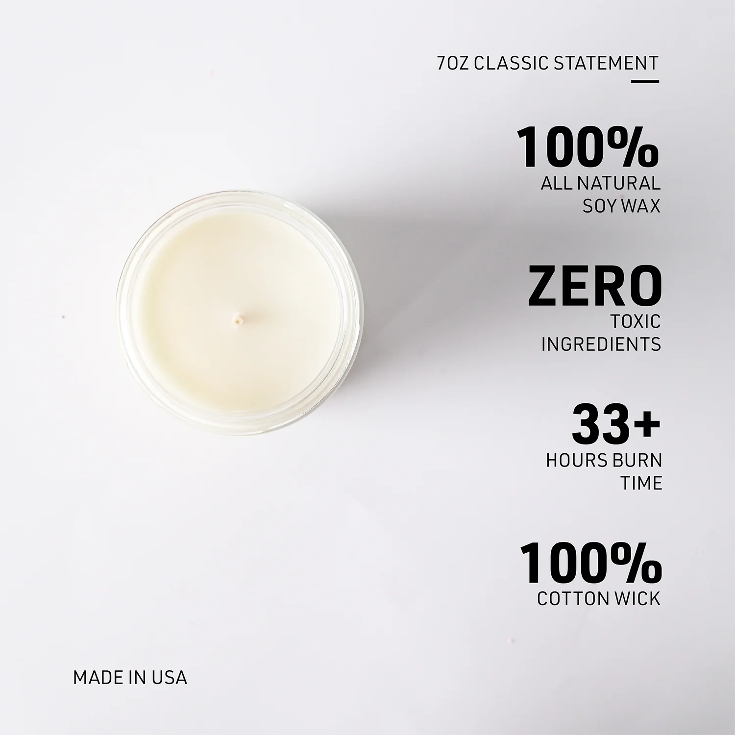 Eucalyptus Lavender Candle | 7 oz Classic Statement - Image 3