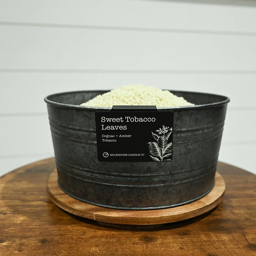 Sweet Tobacco Leaves Candle Bar Scent Label Sign - Image 2