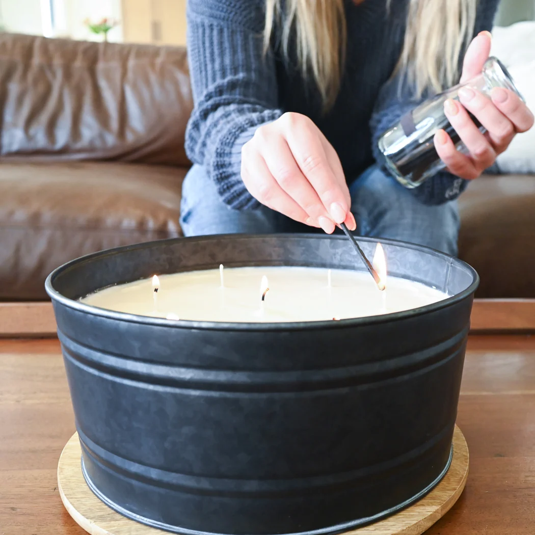 Eucalyptus Lavender Candle | 9 lb Monster - Image 5