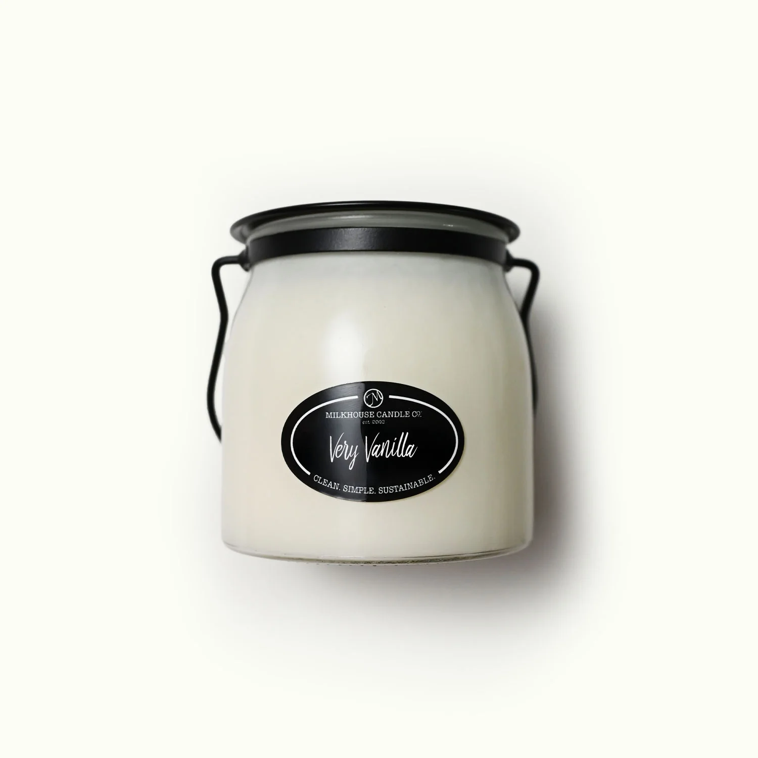 Very Vanilla Candle | 16 oz Butter Jar