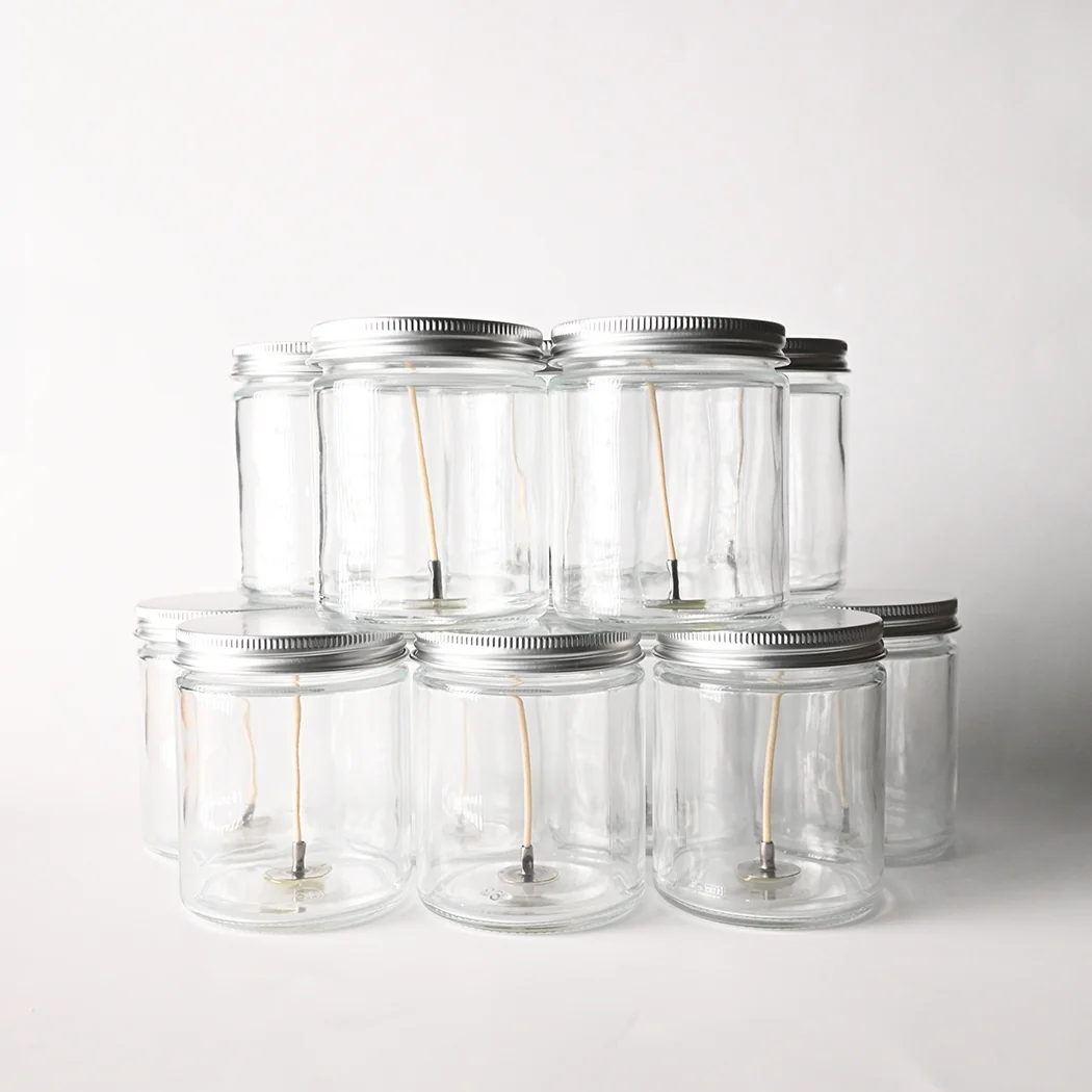 Candle Bar - 5.5 oz Glass Wicked Jar with Lid - Image 3